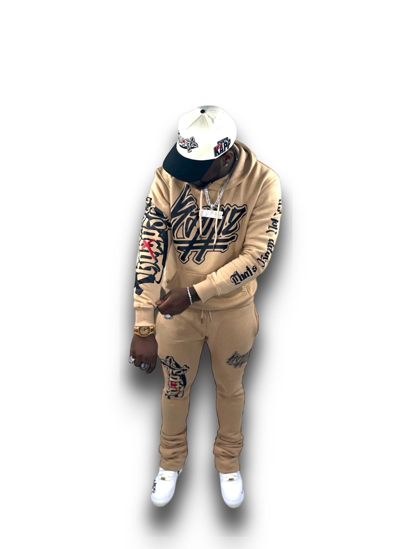 KappGodz Double Kross Kappz Joggers Set - KappGodz Apparel