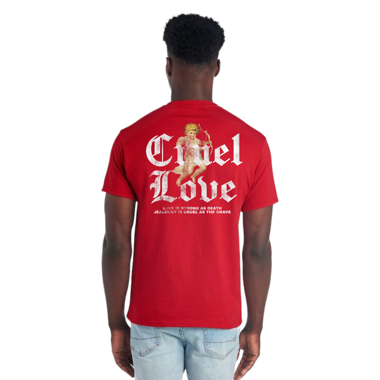 KappGodz Cruel Love T-shirt- Red