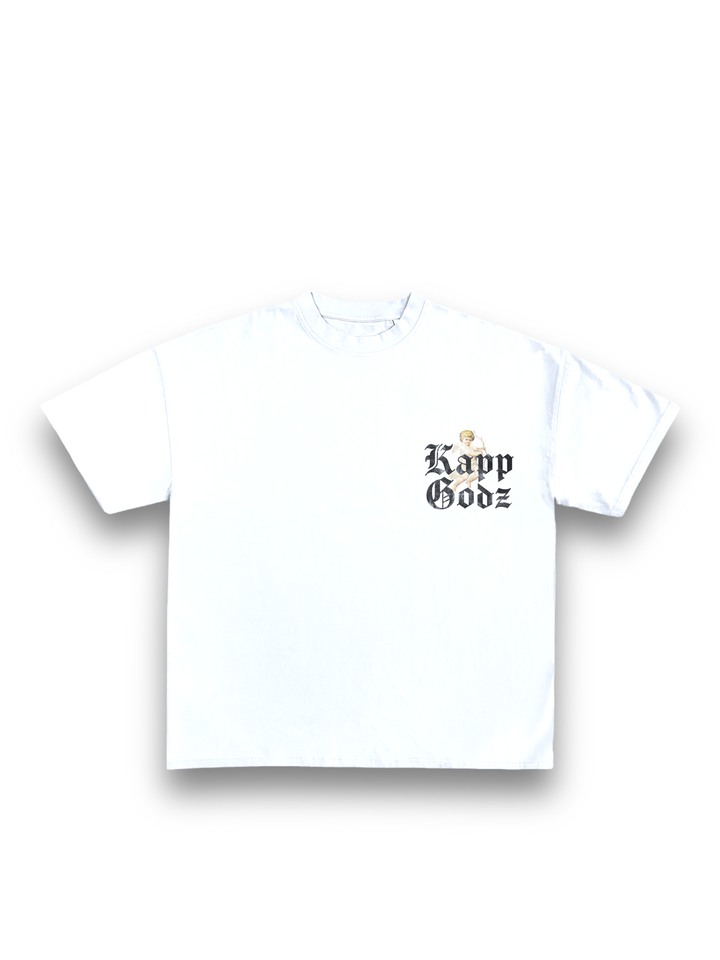 KappGodz Cruel Love T-shirt- White - KappGodz Apparel