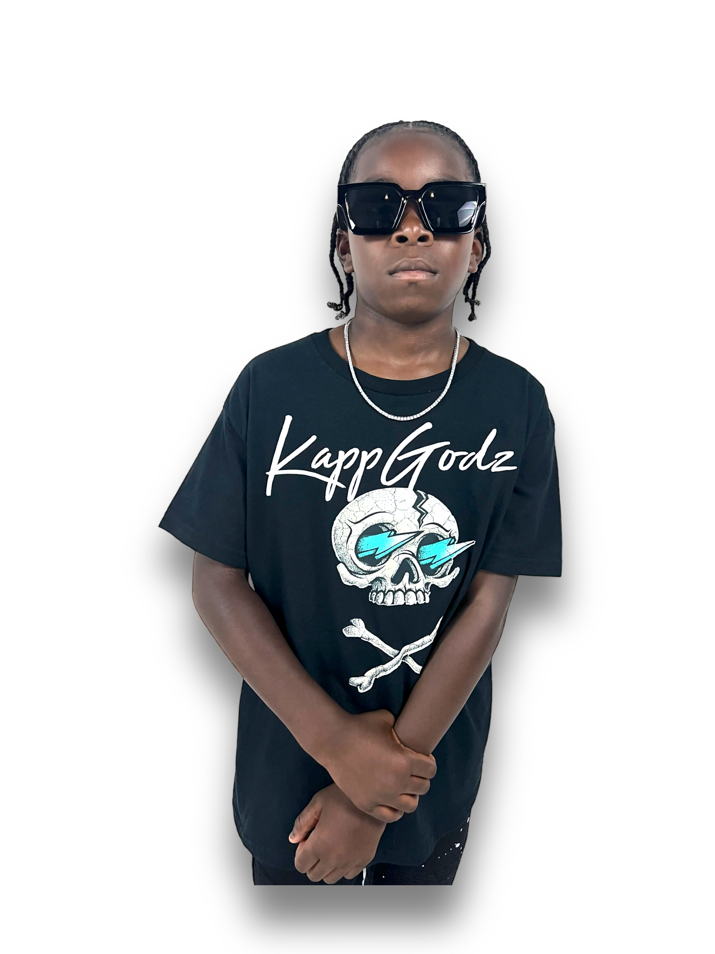 KappGodz Reign Of Skulls Kids T-shirt - KappGodz Apparel