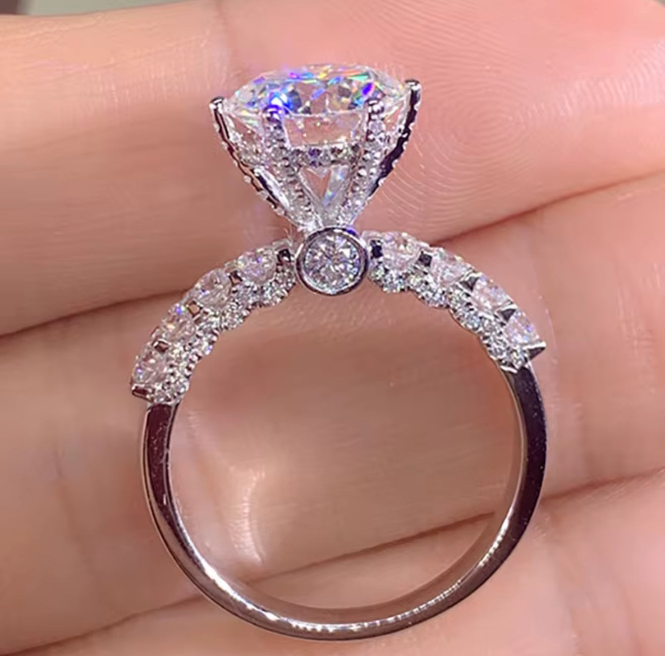 TrUe Love DLW Luxury Jewelry Anniversary Engagement Ring